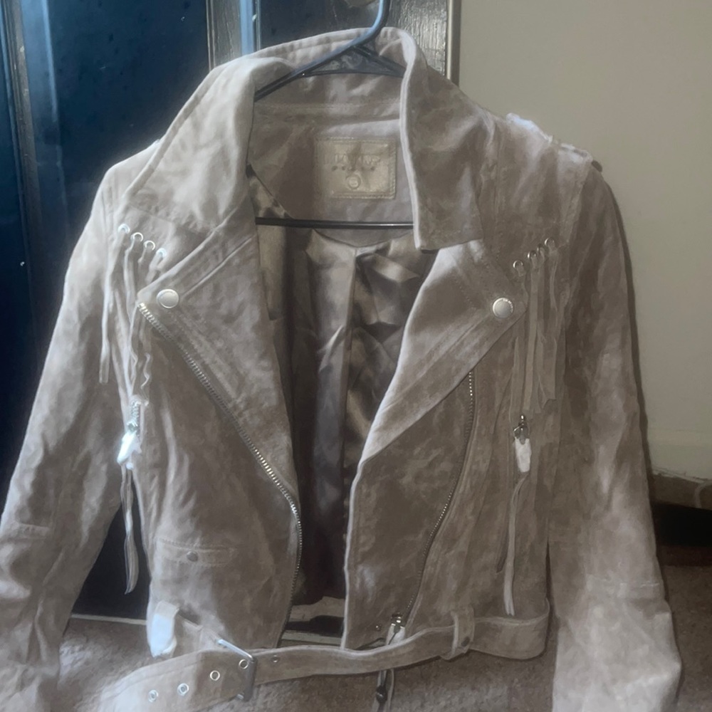blanknyc suede jacket